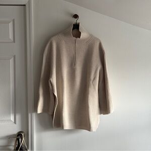 Totême Tomar Zip Knit in Sand